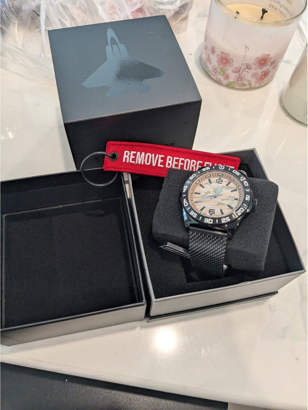 Chase Durer Men's Watch - 45mm, Black (CDW-0182) NEW
